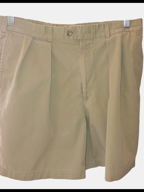 Robert Amerigo Other - Men's Pleated Chino Shorts - Khaki